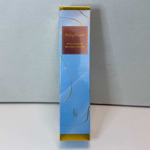 BobyAccel Other - BobyAccel Niacinamide Whitening Toothpaste Cherry Blossom Peach 3.5oz New Sealed
